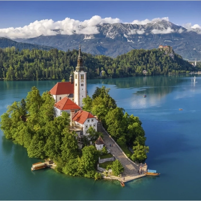 Puzzle Lacul Bled 500 de piese