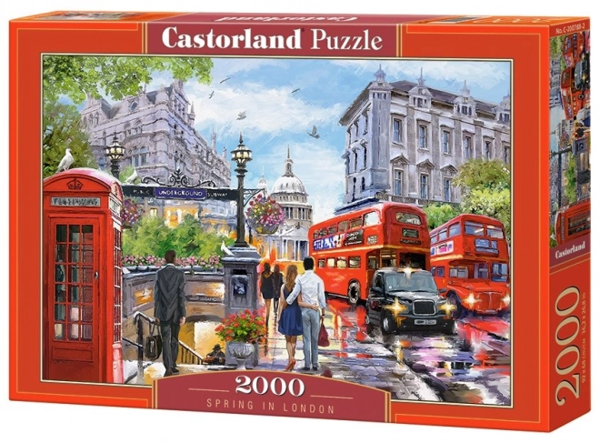 puzzle castorland primăvara în Londra 2000 piese