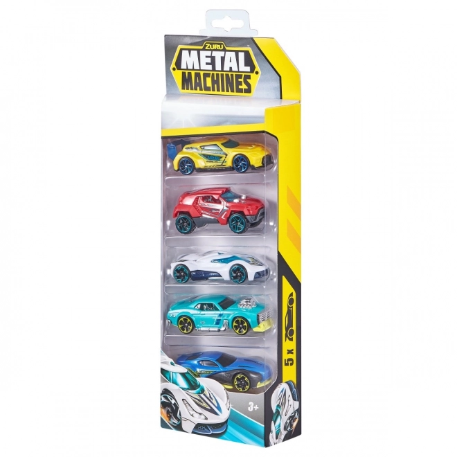 Mașinuțe metalice Zuru Metal Machines – set colectiv de 5 mașini