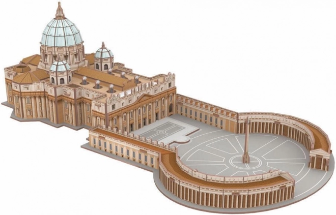 Puzzle 3D Bazilica Sfântul Petru Vatican