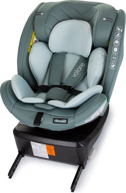 Scaun auto Chipolino Volare i-Size Pastel Verde 40-150 cm Isofix 360