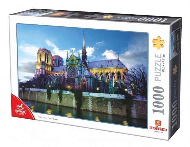 Puzzle Notre Dame Paris 1000 piese