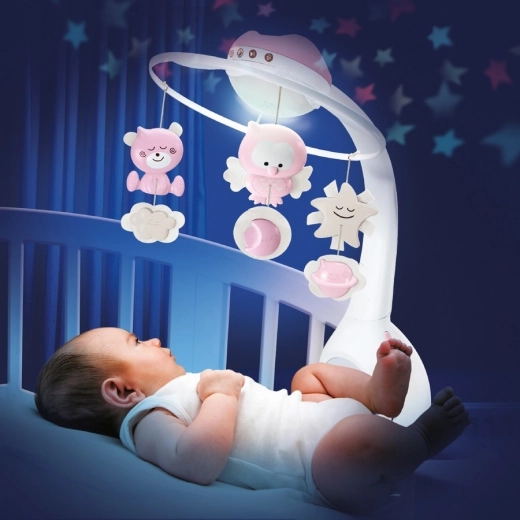 Lumină, muzică și proiecție de steluțe liniștitoare