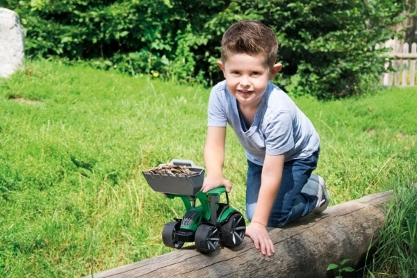 Tractor Lena Truxx 2 cu figură