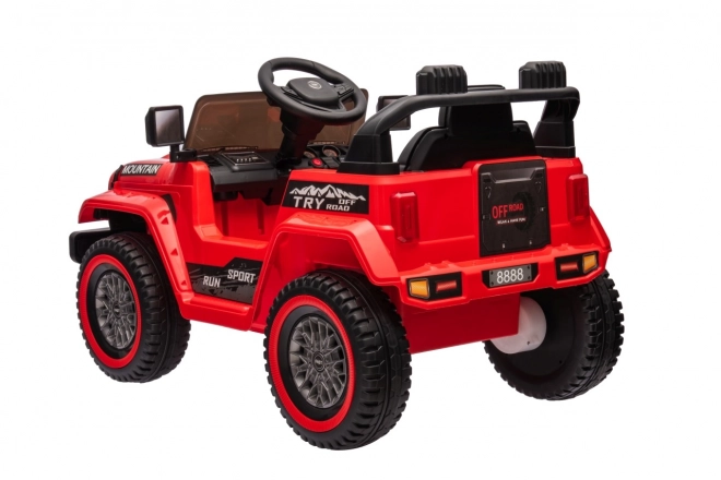 Vehicul de teren Mountain roșu
