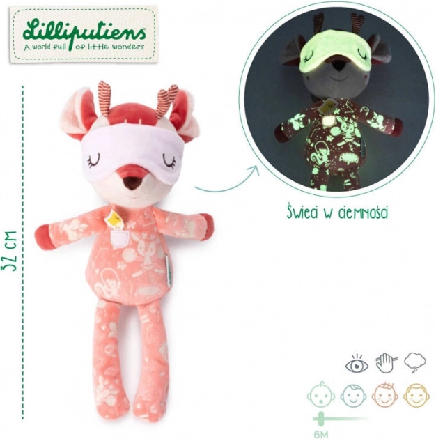 Prietena de pat Lilliputiens căprioară Stella