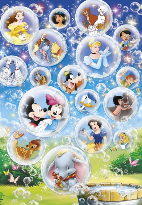 Puzzle CLEMENTONI Lumea Disney 104 piese