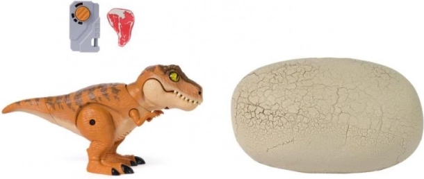 T-Rex interactiv eclozând din ou