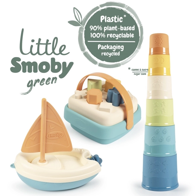 Zestaw de joacă Smoby pentru baie și sortatoare ecologice