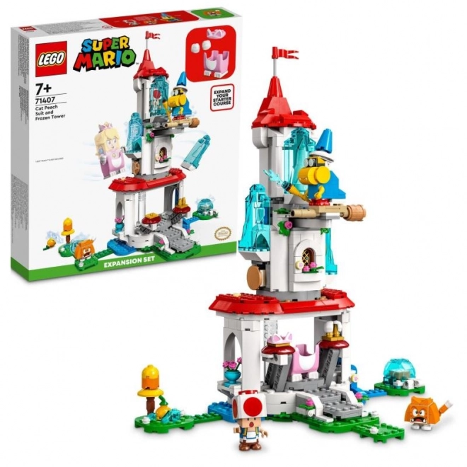Lego Super Mario - Cat Peach și turnul de gheață - set de extindere