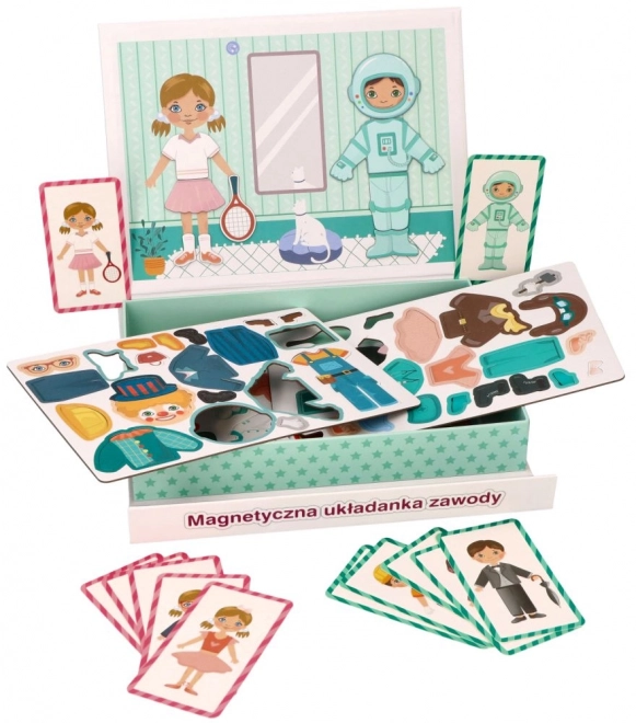 Puzzle magnetic cu meserii