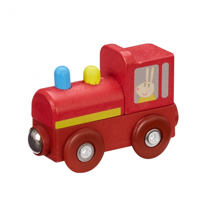 Vehicul din lemn Mini Peppa Pig Tm Toys