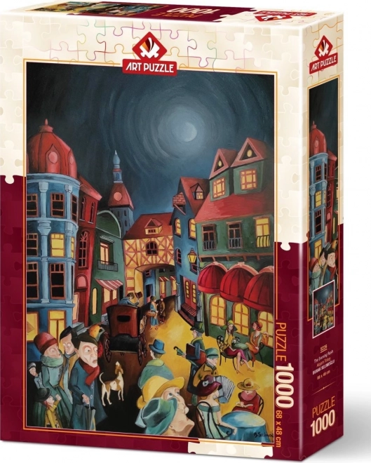 Puzzle agitație de seară 1000 piese