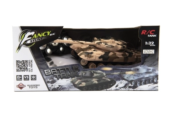 Tank RC din plastic cu sunet