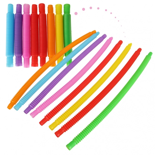 Tubi senzoriale extensibile montessori set 8 bucăți