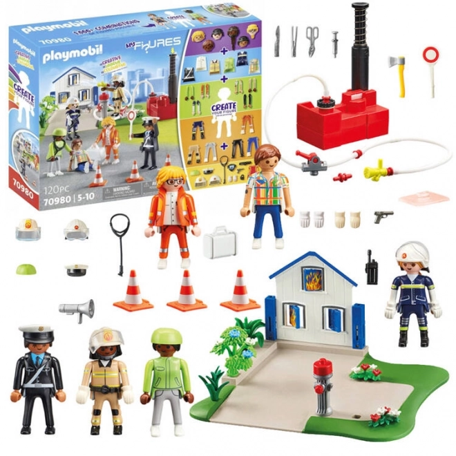 Set figurine Playmobil acțiune de salvare