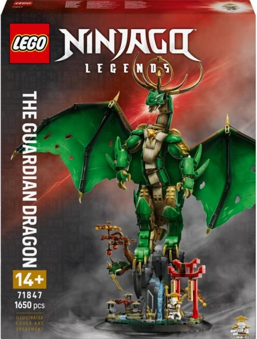 Dragonul de pază LEGO NINJAGO pentru adulți