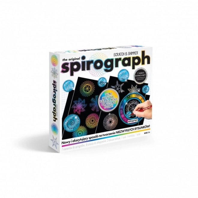 Set spirograf pentru răzuit