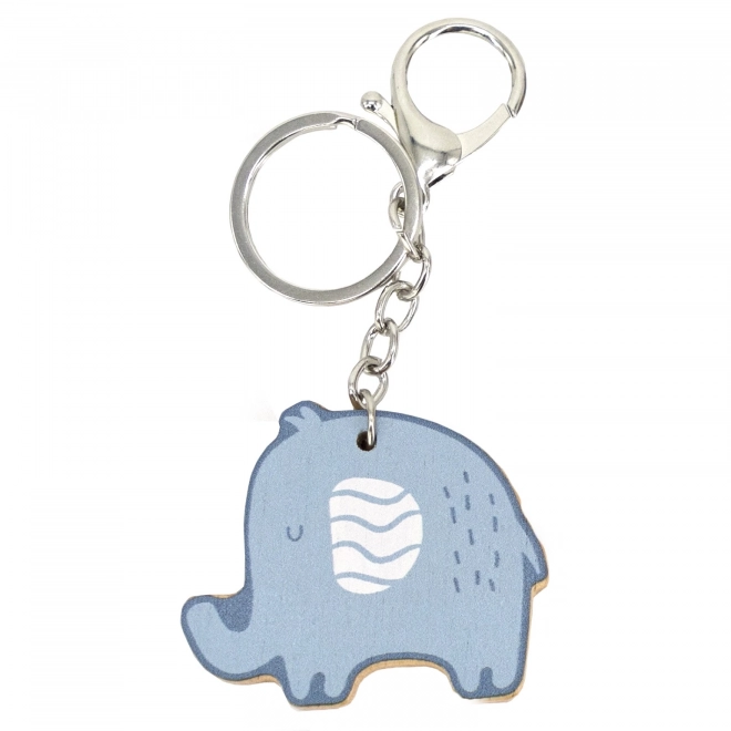 Breloc din lemn elefant PolarB