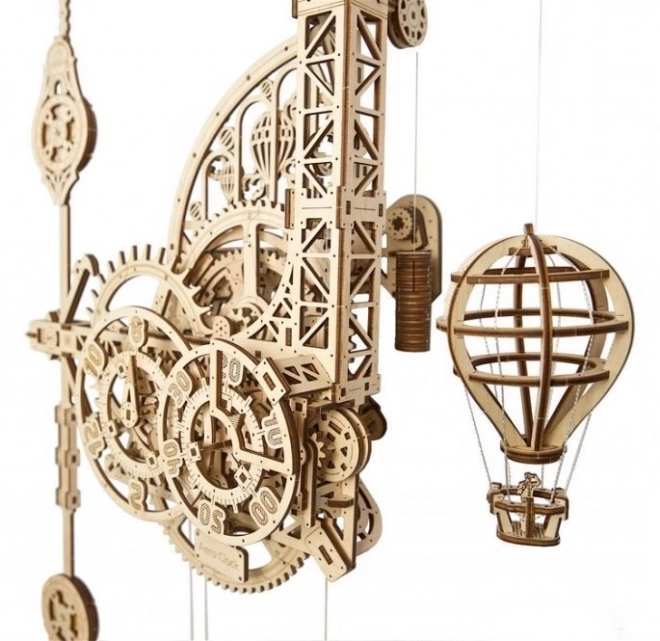 puzzle 3d aeroclock cu pendulă 320 piese