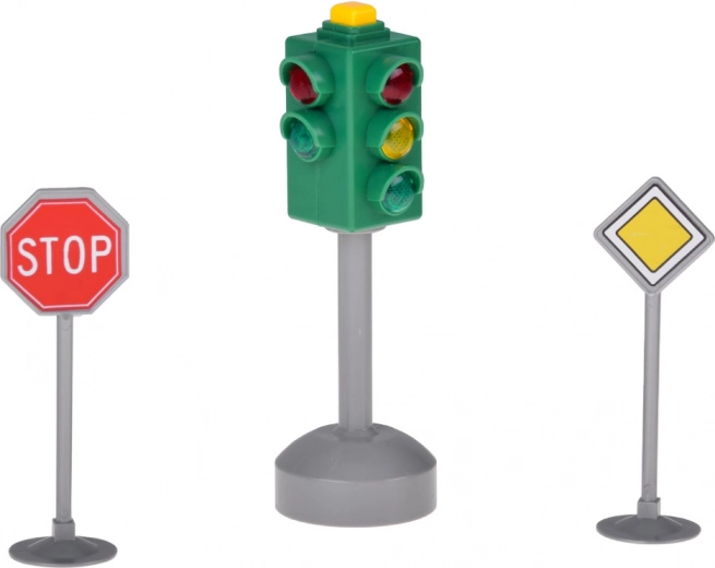 Semafor cu lumină și sunet pentru joc realist