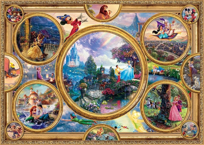 Puzzle colaj Disney 2000 piese