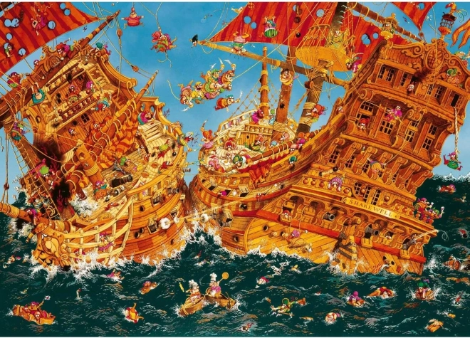 Puzzle Heye Diamantový Dick 1000 piese