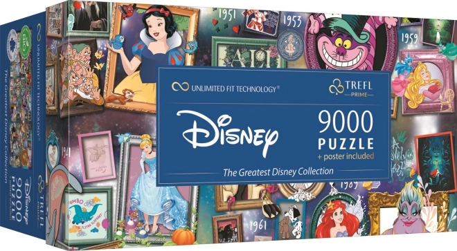 Puzzle Disney Trefi: De-a lungul anilor