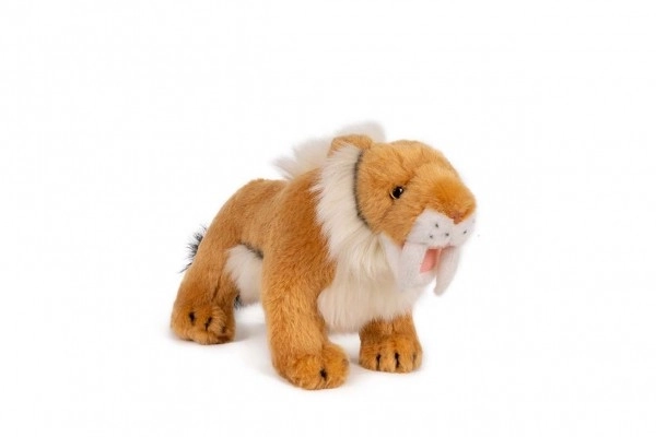 Tigru sabertooth de pluș