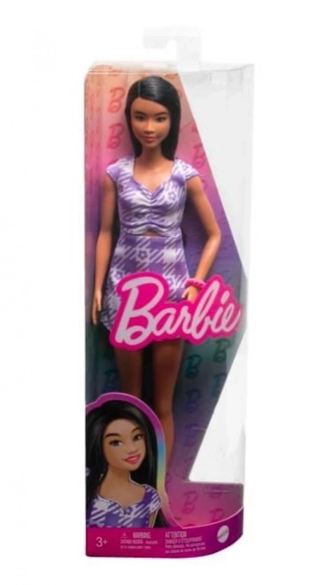 Păpușa Barbie Fashionistas brunetă înaltă