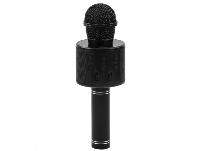 Mikrofon karaoke wireless cu difuzor – Negru