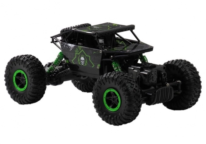 Mașină teleghidată verde 1:18