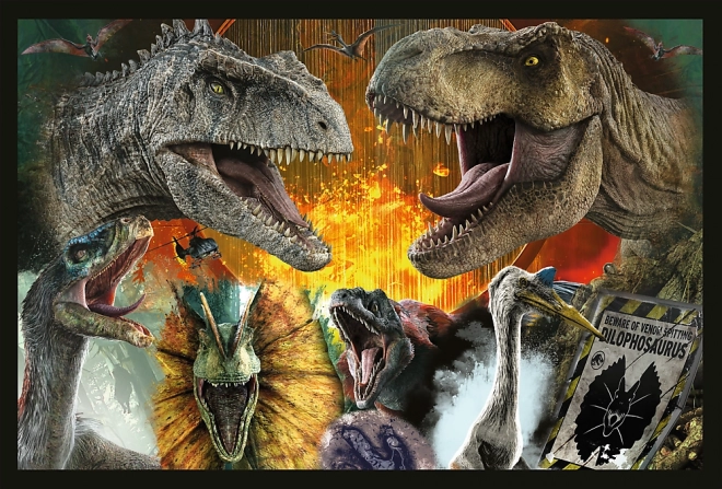 Puzzle preistoric Jurassic World