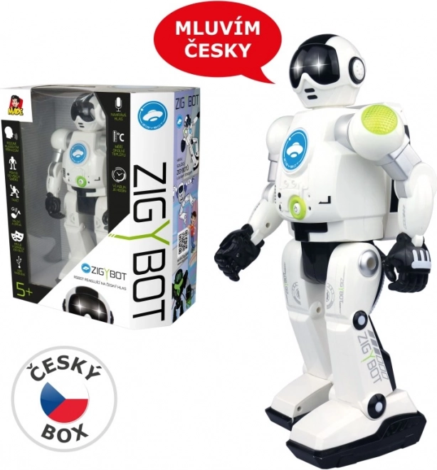 Robot interactiv Zigy negru