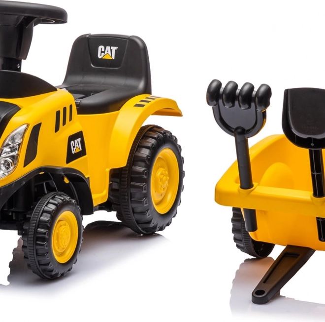 Tractor CAT Chipolino galben