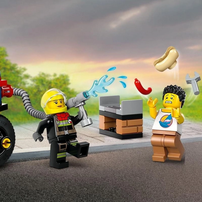 Motocicletă de salvare pompieri LEGO City