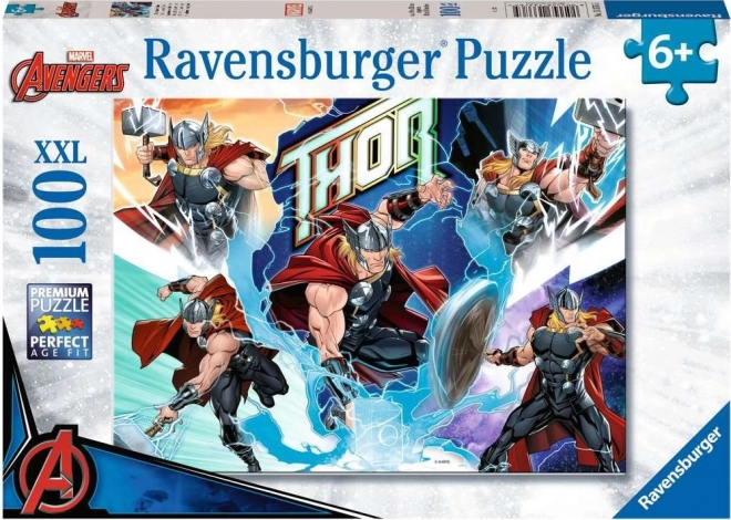 Puzzle MARVEL Eroul Thor XXL 100 Piese