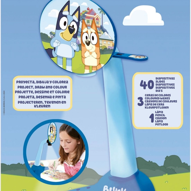Educa proiector de desen Bluey