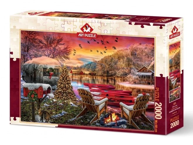 Puzzle Tabără de vară 2000 piese