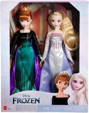 Disney Frozen – set de păpuși Anna și Elsa