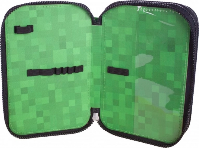 Penar școlar Minecraft Alex și Steve trei niveluri