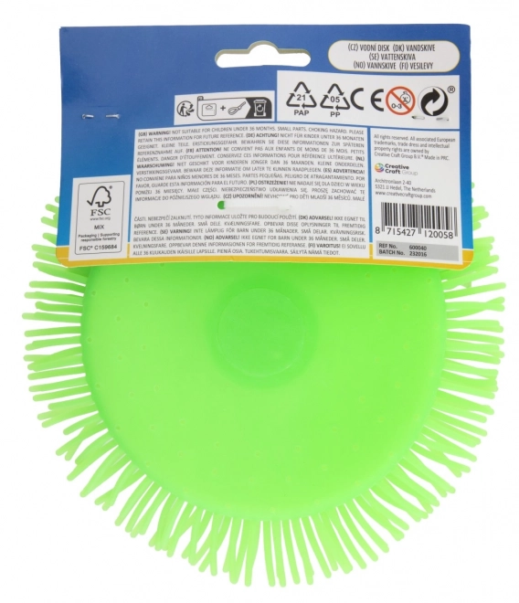 Splash Flyer Frisbee de Apă cu Franjuri