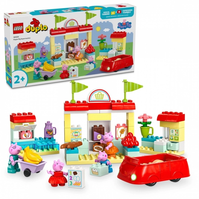 Peppa și supermarketul - LEGO DUPLO