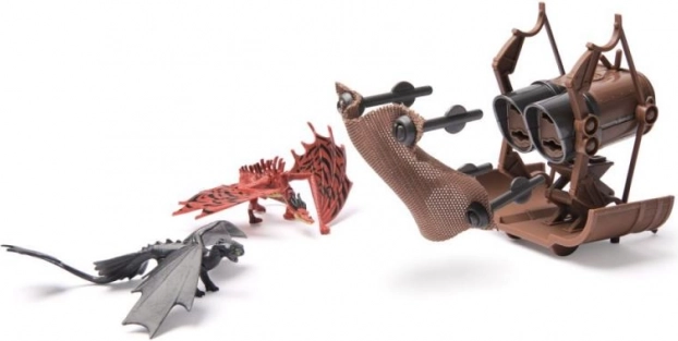 Cum să-ți dresezi dragonul, set de figurine