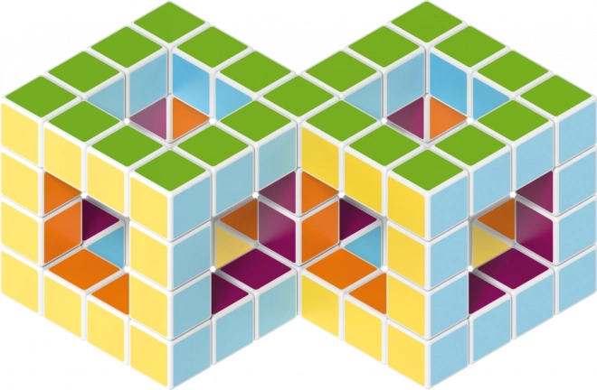 Cuburi magnetice Geomag Magicube pentru construcții libere