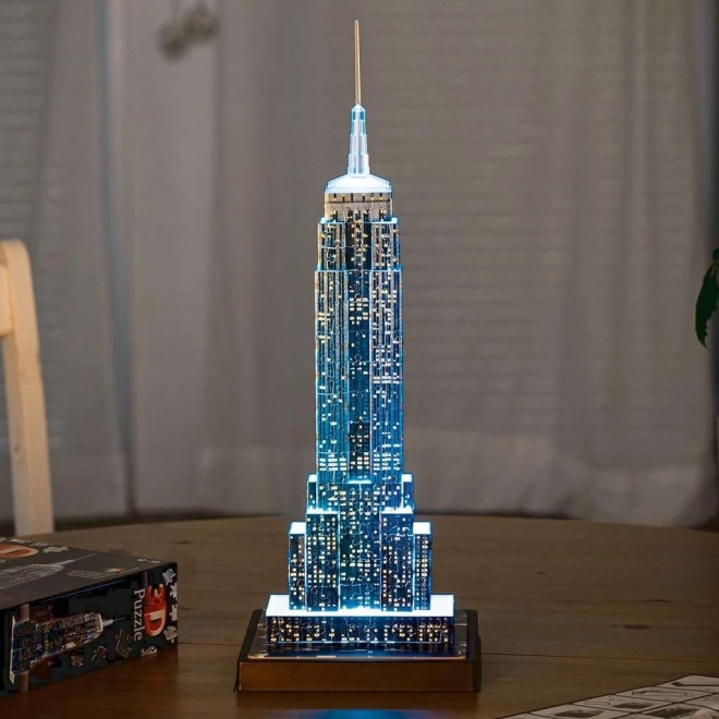 puzzle 3d luminiscent empire state building editia de noapte