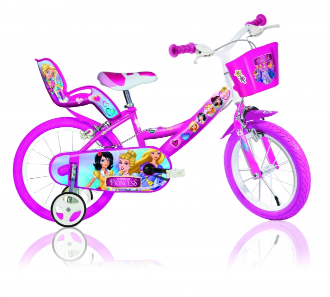Dino Bikes Bicicletă pentru copii 16" 164R-PRI - Prințesă