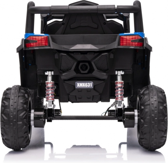 Vehicul electric pentru copii Buggy Madman UTV-MX albastru