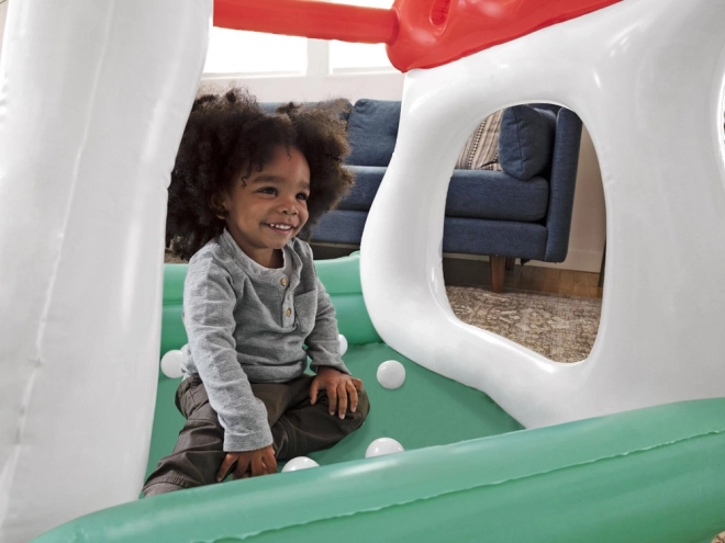 Piscină gonflabilă cu mingi Ciupercuța Bestway Fisher Price