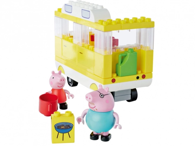 Set de construcție Rulota Peppa Pig